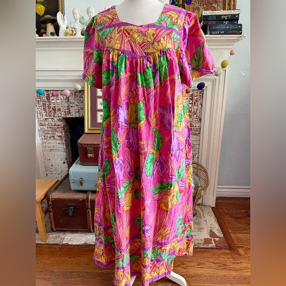 Vintage cotton mumu
